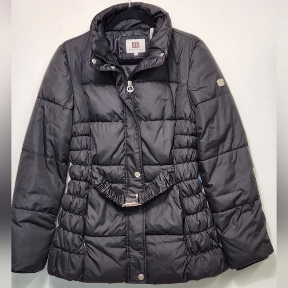 Y2K Laundry by Design Women's Black Outerwear Puffer Jacket Size M.   #G10 - Picture 11 of 11